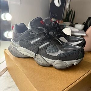 New Balance 9060 Black and Gray Sneakers